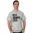 thumbnail image 3 of Best Gramps Ever Grandpa Grandfather Men's Graphic T Shirt Tees Brisco Brands S, 3 of 5