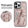 thumbnail image 2 of Jiahe Cover for iPhone 12 Pro Max, Slim Soft with Adjustable Wristband Kickstand Case,Anti-Scratch Rugged Shockproof PU Leather Cover Protective Cover, rosegold, 2 of 8