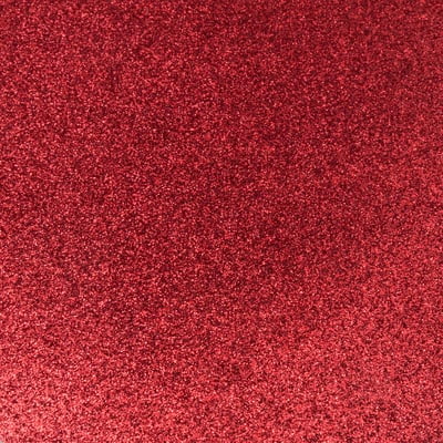 30 Pack: Red Fine Glitter Paper by Recollections™ - 12" x 12"