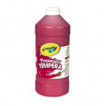 thumbnail image 1 of Crayola. 541216038 Premier Tempera Paint  Red  16 oz, 1 of 1