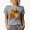 Heather Grey, variant on Grateful, Thankful, Blessed with Cross & Pumpkins, Thanksgiving Day Art Merch Gift, Baby Blue T-Shirt, Small