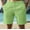 Navy, variant on LADIGASU Men's Linen Solid Color Shorts Summer Fashion Outdoor Shorts Daily Breathable Straight Leg Shorts