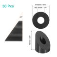 thumbnail image 2 of 30 Pack 1/4 Inch 45 Degree Angle Beveled Washer, T316 Stainless Steel Angled Washer for Cable Railing Stair Ends Wood Metal Posts, Black, 2 of 6