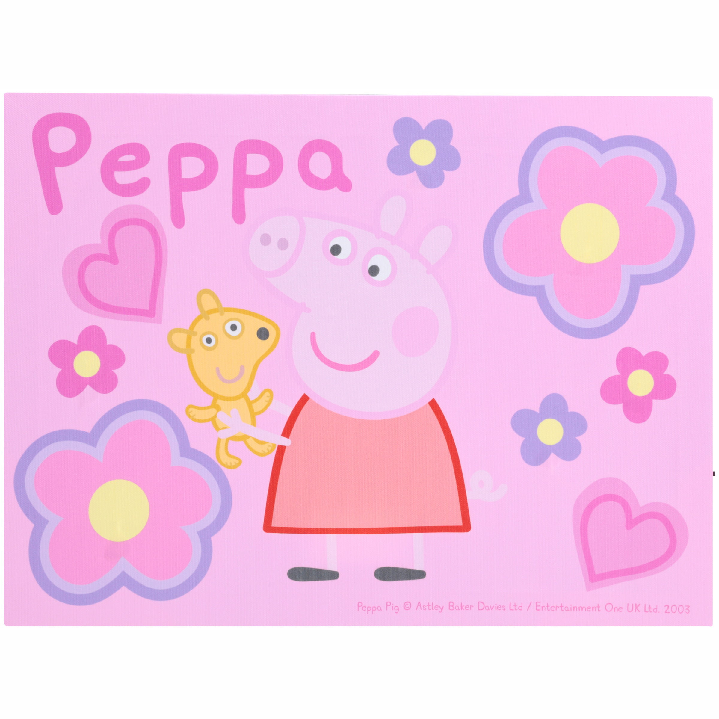 Peppa Pig F Canvas Prints/Plaques Set of 3 