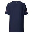 thumbnail image 3 of Hustle Hard Unisex t-shirt (Navy, S), 3 of 4
