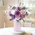 thumbnail image 4 of Artificial Flowers Combo Silk Mix Peony Rose Hydrangea Daisy Fake Spring Flowers w/Stem for DIY Wedding Bouquets Centerpieces Arrangements Table Decor Party Bridal Baby Shower Home Decor, 4 of 5