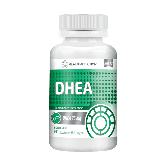 Dhea 25 Mg Healthaddiction Anti-aging Y Apoyo Hormonal 60 Cápsulas