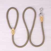 HEMOTON Beige Dog Tie Out Rope Leash for Small, Medium, and Large Dogs - Service Leash