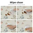 thumbnail image 4 of Nawypu  Spring Easter Tablecloth Round Easter Rabbit Table Cloth Round Easter Bunny Tablecloths Washable Holiday Table Covers for Home Kitchen Party Picnic Dinner Tabletop Decoration, 4 of 7