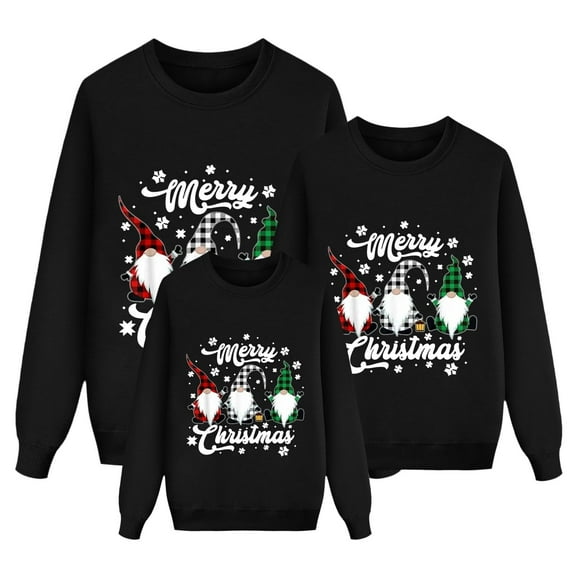 Christmas Family Matching Pajamas Sets, Merry Christmas Pajamas Warm Flannel, Long Sleeved Crew Neck Sweatshirt, Xmas Festival Pjs, Christmas Theme Pajamas, Christmas Gifts