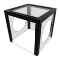 thumbnail image 2 of Almencla Transparent Dust Box Clear Convenient Waterproof for Grinding Table Polisher with holes, 2 of 8