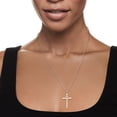 thumbnail image 2 of Ross-Simons 3.5-4mm Cultured Pearl Cross Pendant Necklace in Sterling Silver, Women's, Adult, 2 of 4