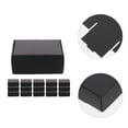 thumbnail image 6 of Pungan mailing box 25pcs Black Corrugated Mailer Folding Shipping Boxes(2.95"X2.76"X1.18"), 6 of 11