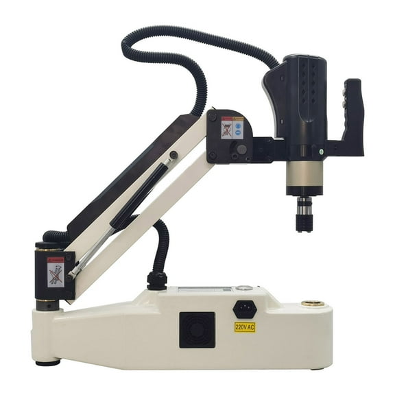 INTBUYING M3-M16 Vertical Electric Tapping Machine Touch-Screen Intelligent Tapper with Flexible Arm 220V