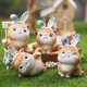 thumbnail image 1 of Gwong Decoración hogareña Delicada Mini estatua Regalos perfectos Resina Cats Forma Figurilla decorativa en miniatura para el hogar Gwong 21083793, 1 of 6