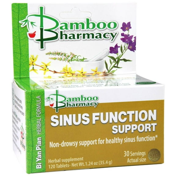 Bamboo Pharmacy Sinus Function Support 120 Tablets