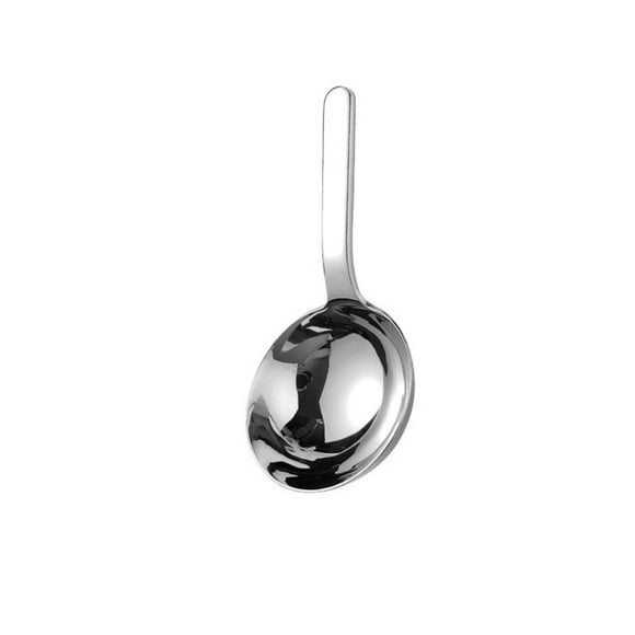 karymi Louche à Sauce en Acier Inoxydable, Grande Cuillère de Service Tête Ronde Louche à Soupe pour Cuisson Service Ustensile de Cuisine Poignée Ergonomique 7,32 Po Va au Lave-Vaisselle Déco de Chambre