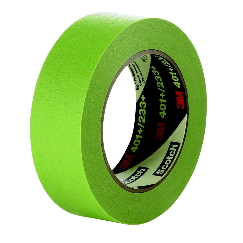 Scotch high performance masking tape 0 50 inch x 60 yards green 