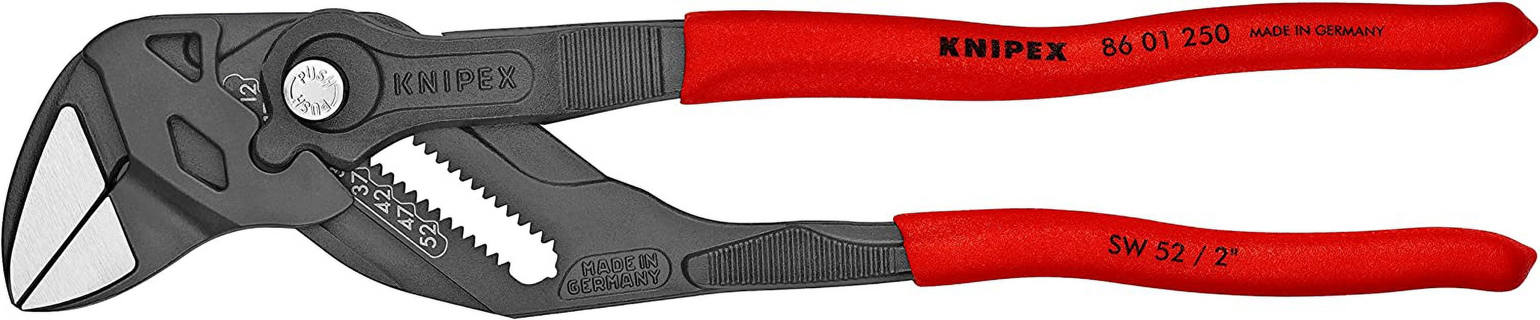Knipex 10" Pliers Wrench - Plastic Grip