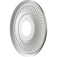 thumbnail image 4 of Ekena Millwork 13"OD x 3 1/2"ID x 3/4"P Berkshire Thermoformed PVC Ceiling Medallion (Fits Canopies up to 5 3/4"), Universal Aged Metallic Weathered Steel, 4 of 10
