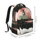 thumbnail image 2 of Balery Black Cat Pink Bathroom Mochila Escolar Impresa, Mochila Ligera para Viajes Casual, Mochila Duradera y Cómoda Multifuncional, Mochila para Laptop-One Size, 2 of 5