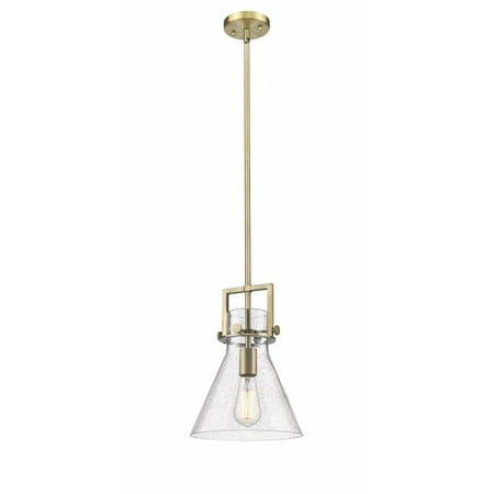 

Innovations Lighting - Newton Cone - 1 Light Stem Hung Pendant In Industrial