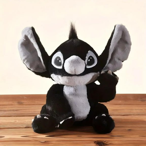New Dark Cartoon Doll Black Plush Toy Stuffed Animal