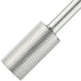 thumbnail image 3 of PANA 1/8" Professional Flat Top Large Barrel Carbide Bit - Nail Drill Bit for Manicure Pedicure Tools Dremel Machine - Silver, Extra Fine Grit, 3 of 8