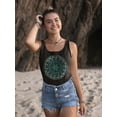 thumbnail image 2 of Pipeline Waveflower Mandala Graphic - Women's Racerback, 2 of 4