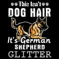 thumbnail image 3 of CafePress - This Isn't Dog Hair It's German Shepherd G Pajamas - Women's Short Sleeve Print T-Shirt and Pants Dark Cotton Pajama Set, 3 of 7