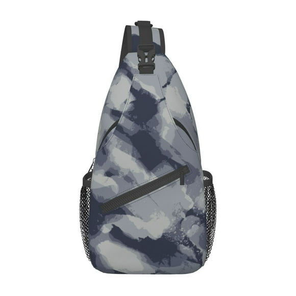 ZICANCN Crossbody Sling Bag for Men Women - Camouflage Casual Shoulder Backpacks for Travel Sport Climbing Runners Daypack