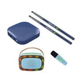 thumbnail image 2 of Juego de tambor de aire electrónico, juego de tambor de aire portátil, accesorio de tambor de práctica, juego de tambor de tamaño de bolsillo, juego , Azul, 2 of 8