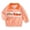 Red, variant on Kakishop Little Boy Girl Spooky Graphic Striped Embroidered Zip-up Mock Neck Long Sleeve Pullover Tops Kids Autumn Winter Clothes, 6-12 Months