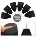 thumbnail image 3 of Cheers.US Black Foam Archery Arrowhead Foam Sponge Tipped Arrowhead Broadhead Hunting Game Practice Safety Arrow Tips for Archery Combat Game CS Shooting, 3 of 5