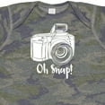 thumbnail image 4 of Inktastic Camera Oh Snap Boys or Girls Baby Bodysuit, 4 of 5