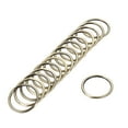 thumbnail image 1 of Anillo O de Metal Uxcell, Anillos No Soldados, para Bricolaje de Hardware en Cuero, Tono Bronce 38x3.8mm, 1 of 4