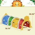 thumbnail image 6 of XJD Climbing Tunnel for Kids Climb and Crawl Toy Indoor & Outdoor Toddler Play Structure for 3-6 Years Old, 4 Sections, for Daycare, Preschool, Lion Shaped, 6 of 10