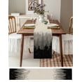 thumbnail image 3 of Grey Forest Tree, Table Runner 48 Inches, Retro Mountain Wood-land Misty Landscape Bed Runner Dresser Scarves Tabletop for Indoor Outdoor Parties/Ceremony/Banquet, 13" x 48", 3 of 8