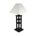 thumbnail image 2 of Red Lantern 27" Mosko Table Lamp with Solid Spruce Frame, 2 of 2