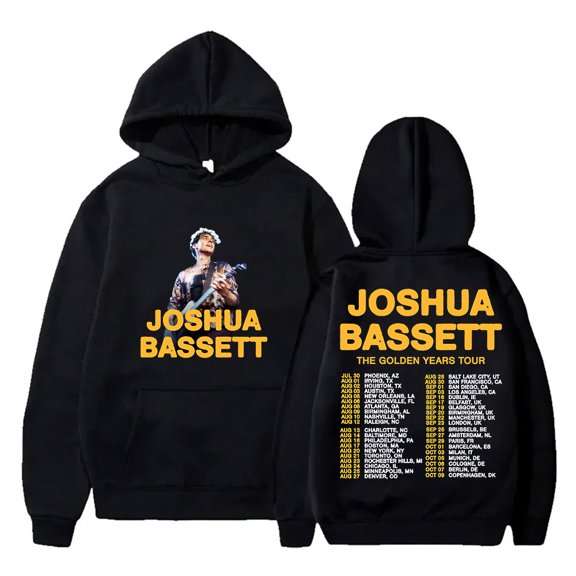 Joshua Bassett The Golden Years Tour Merch Hoodies Winter Women Men Fashion Casual Pullovers Sweatshirts