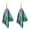 Multicolor, variant on Grandest Birch Women Sequins Mesh Dangle Drop Hook Earrings Club Evening Party Jewelry Alloy Silver