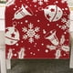 thumbnail image 1 of Mantel en Taza de Café blanca con Copos de Navidad 2025 onlyliua Decoración en Mesa festiva, 1 of 5
