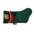 thumbnail image 1 of Home For The Holidays Snowflake Green Stocking With Tassel 1 Count, 1 of 1