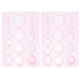 thumbnail image 1 of SHISUYAN 2pcs Paper Quilling Tools DIY Paper Crafts Tool Half Ball Mini Paper Craft Molds, 1 of 8
