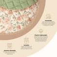 thumbnail image 2 of Crane Baby Activity Mat for Boys and Girls, Floral Print, 40" x 40", Kids Play Mat, Tummy Time Mat, 2 of 6