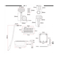 thumbnail image 7 of Complete DIY Accessory Kit for Electric Guitar Including Pre-Wired Pickguard Bridge Pickups And Other Guitar Accessories, 7 of 7