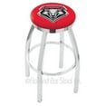 thumbnail image 4 of 25" L8C2C - Chrome Georgia "G" Swivel Bar Stool with Accent Ring by Holland Bar Stool Company, 4 of 7