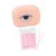 thumbnail image 5 of Modelo de ojo artificial de silicona suave para formación de esteticistas y principiantes en maquillaje. Izquierda, 5 of 9