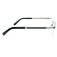thumbnail image 6 of ZILLI Eyeglasses Frame Titanium Acetate Silver Blue France Made ZI 60035 C08, 6 of 9