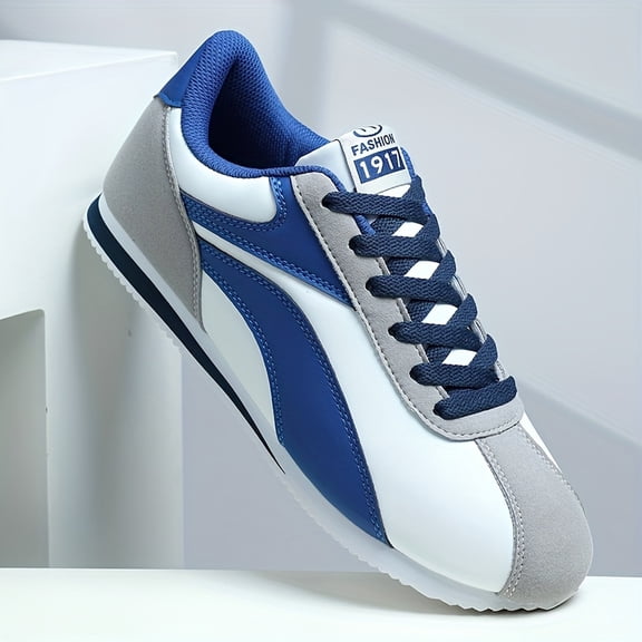 [Retro Sneakers | Durable] Men's Retro Sneakers | Durable Comfortable Lace-up | Four-Season Casual Versatile Fresh College Style Sports Road Running Shoes